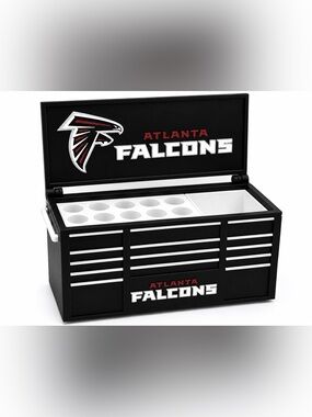 Atlanta Falcons Mini Toolbox Pen And Trinket Holder Desk Top Organizer
